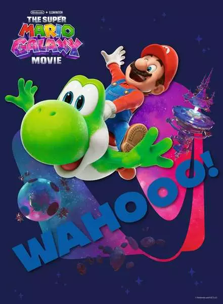 Super Mario Galaxy Movie: Super Mario Power! - Children's Puzzle, 150 Pieces (XXL)