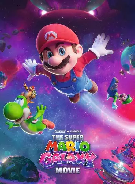 Super Mario Galaxy Movie: New Adventures of Super Mario - Children's Puzzle, 300 Pieces (XXL)