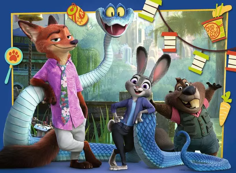 Disney Zoomania 2: Back in Zootopia, 100 Pieces (XXL)
