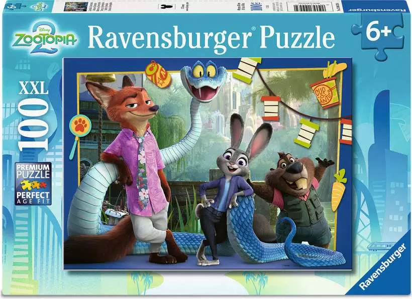 Disney Zoomania 2: Back in Zootopia, 100 Pieces (XXL)