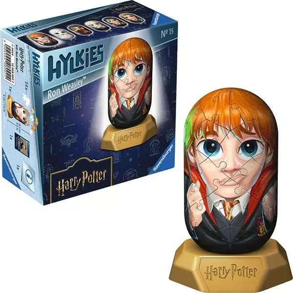 Hylkies Harry Potter: Ron Weasley Collectible Figure - Construction Game, 54 Pieces