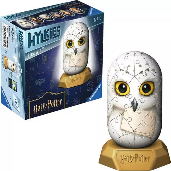 Hylkies Harry Potter: Hedwig Collectible Figure - Construction Game, 54 Pieces