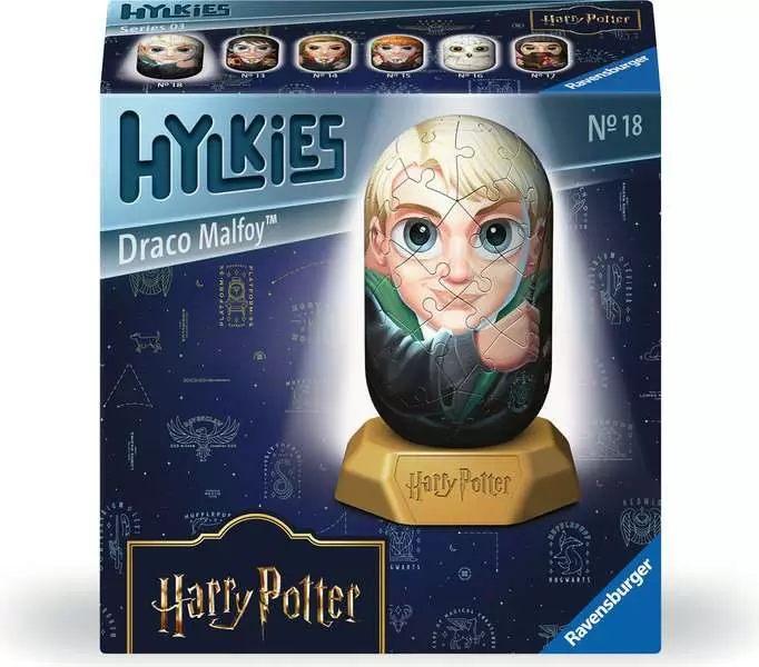 Hylkies Harry Potter: Draco Malfoy Collectible Figure - Construction Game, 54 Pieces