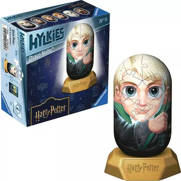 Hylkies Harry Potter: Draco Malfoy Collectible Figure - Construction Game, 54 Pieces