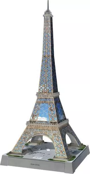 Iconics: Eiffel Tower with Light - Construction Game, 216 Pieces
