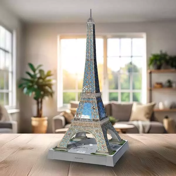Iconics: Eiffel Tower with Light - Construction Game, 216 Pieces