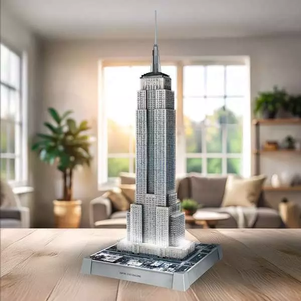 Iconics: Empire State Building with Light - Construction Game, 216 Pieces