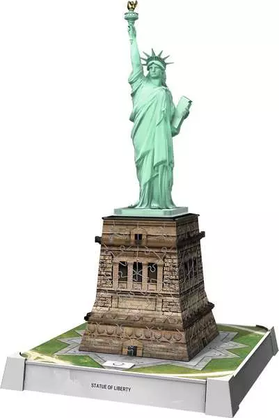 Iconics: Statue of Liberty with Light - Construction Game, 108 Pieces