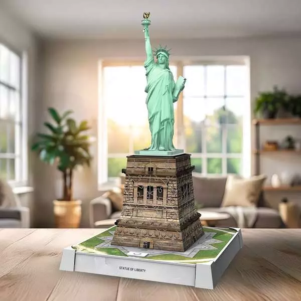 Iconics: Statue of Liberty with Light - Construction Game, 108 Pieces