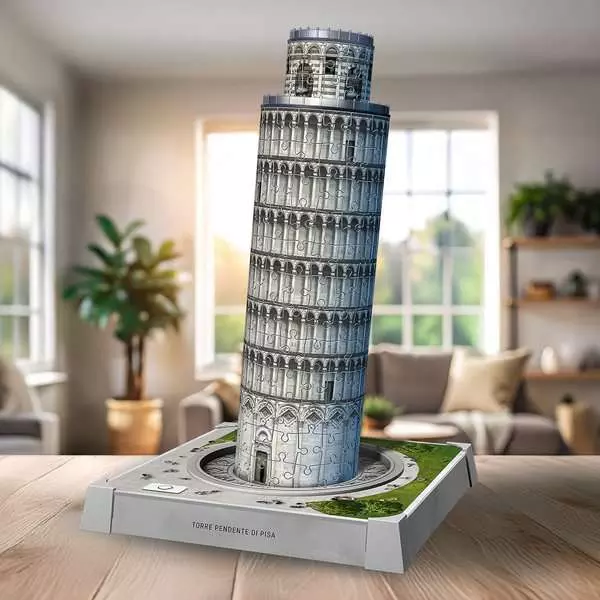 Iconics: Leaning Tower of Pisa with Light - Construction Game, 216 Pieces