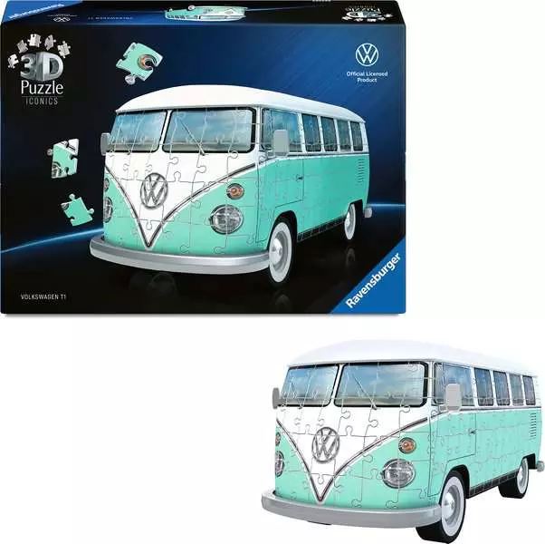 Iconics: Volkswagen T1 - Construction Game, 162 Pieces