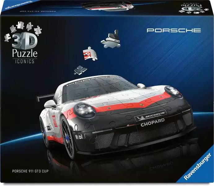 Iconics: Porsche 911 GT3 Cup - Construction Game, 108 Pieces