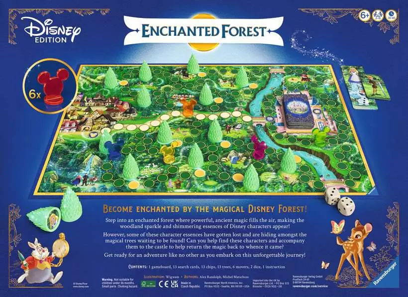 Disney Edition: Enchanted Forest - Memory Game