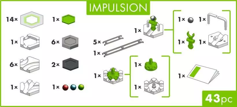 GraviTrax BASE: GO Impulsion - Construction Game