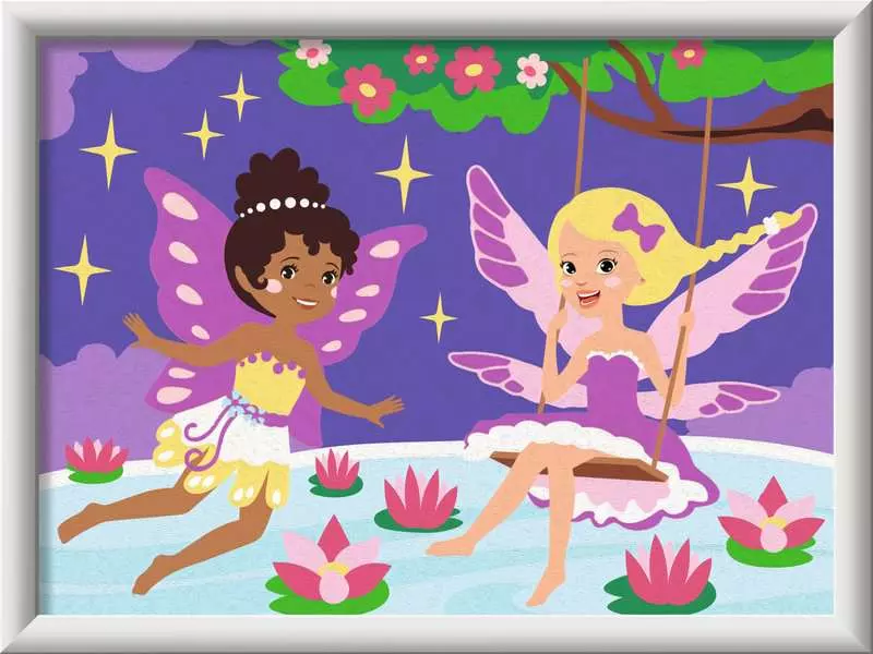 CreArt: Fairy Friends - Painting By Numbers, 7 x 10