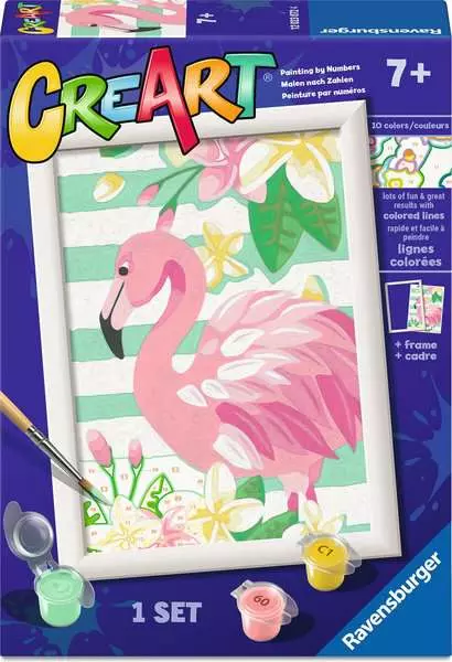 CreArt: Think Pink - Painting By Numbers, 5 x 7