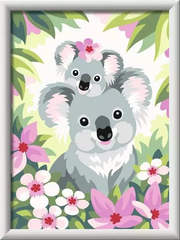CreArt: Koala Cuties - Painting By Numbers, 7 x 10