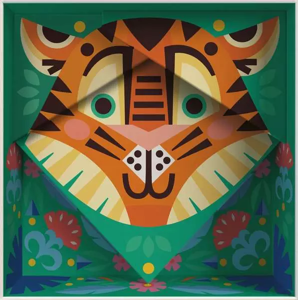 CreArt Do It Together: Tiger - Painting By Numbers