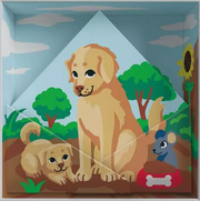 CreArt Do It Together: Dog - Painting By Numbers