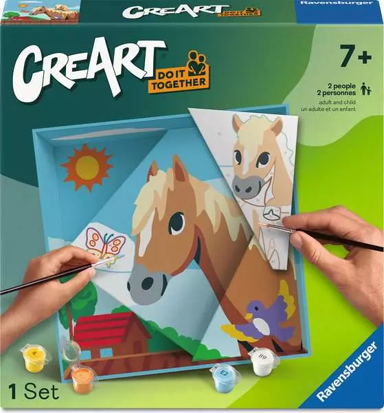 CreArt Do It Together: Horse - Painting By Numbers