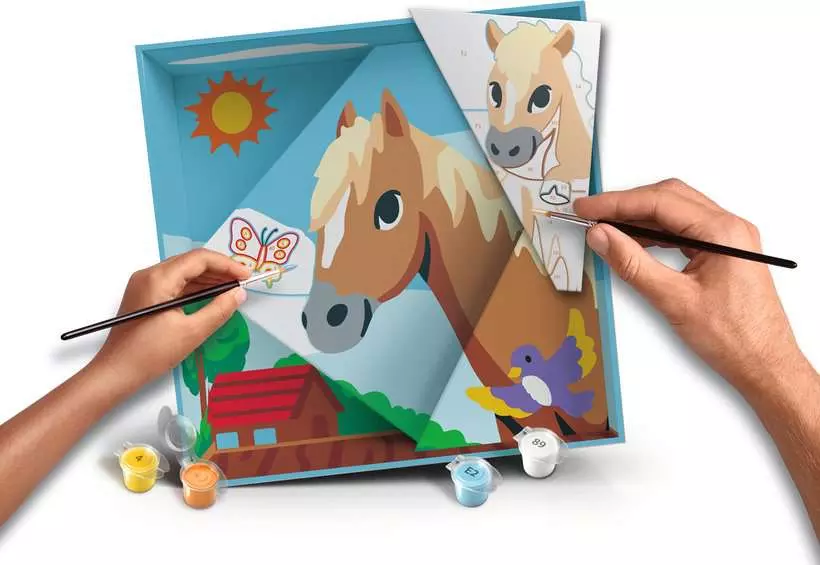 CreArt Do It Together: Horse - Painting By Numbers