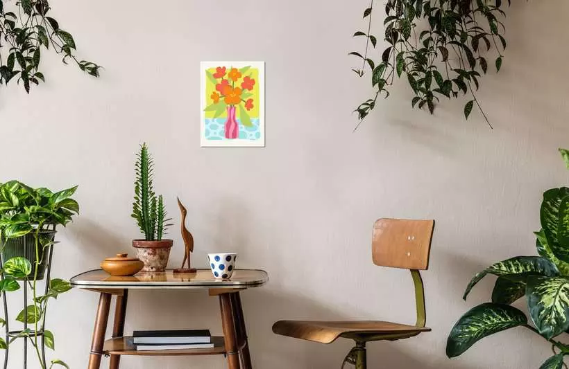 CreArt Adults Trend: Oleanders - Painting By Numbers, 7 x 10