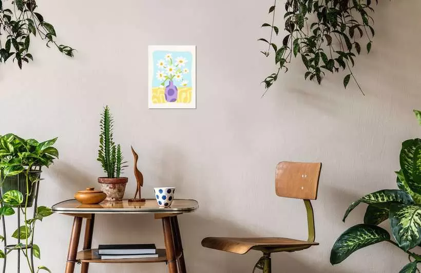 CreArt Adults Trend: Daisies - Painting By Numbers, 7 x 10