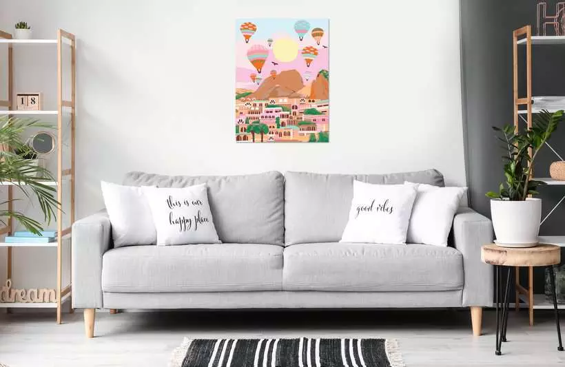 CreArt Canvas: Cappadocia - Painting By Numbers, 12 x 16