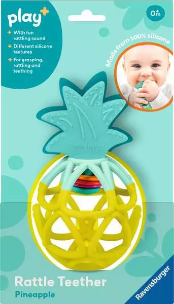 Rattle Teether: Pineapple