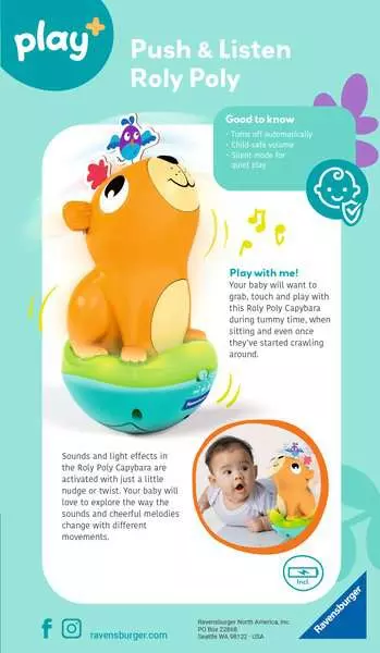 Push & Listen Roly Poly: Capybara