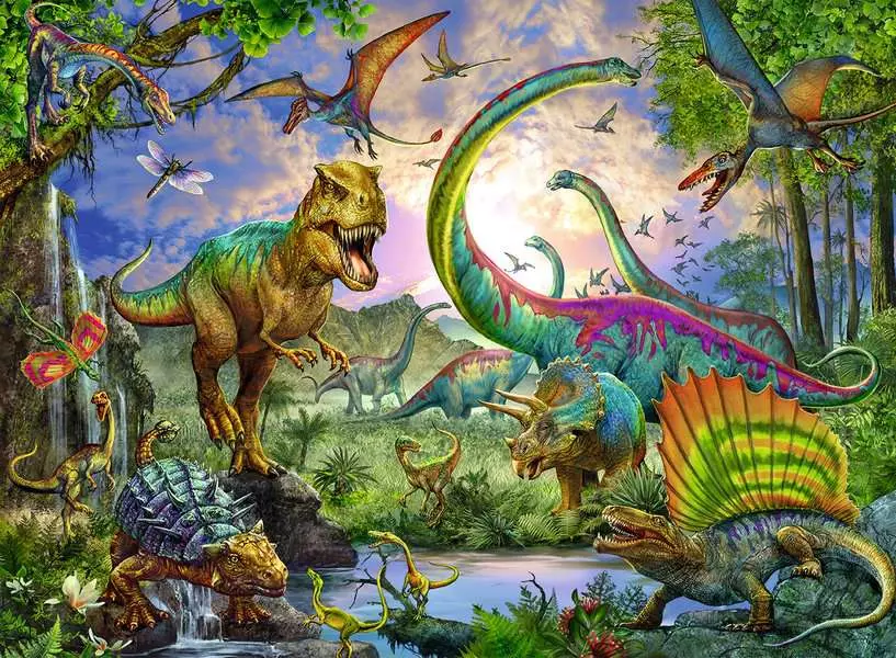 Realm of the Giants - Children's Puzzle, 200 Pieces (XXL)