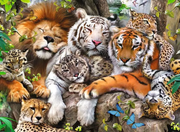 Big Cat Nap - Children's Puzzle, 200 Pieces (XXL)