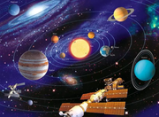 The Solar System - Children's Puzzle, 200 Pieces (XXL)