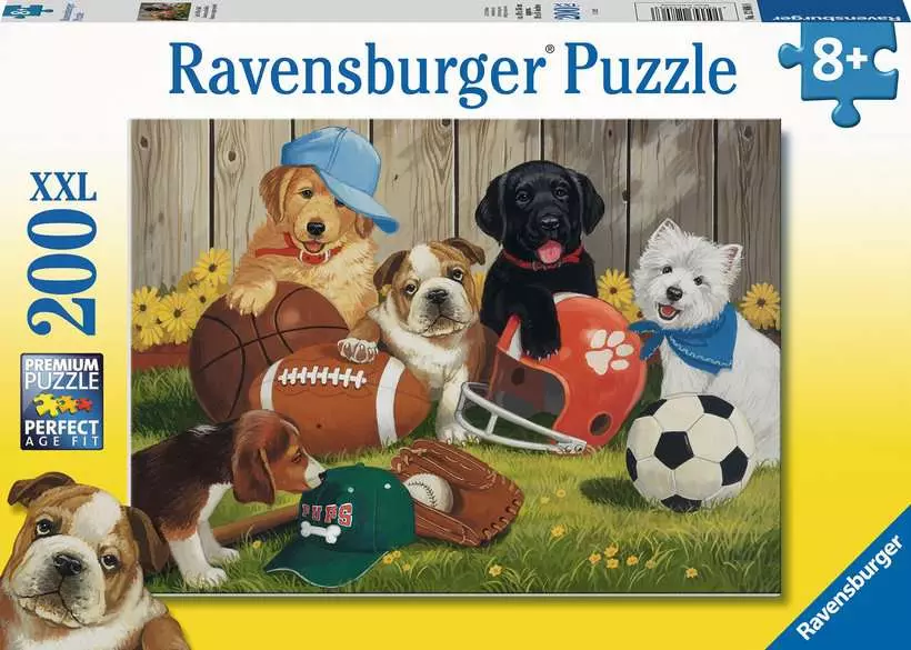 Let's Play Ball! - Children's Puzzle, 200 Pieces (XXL)