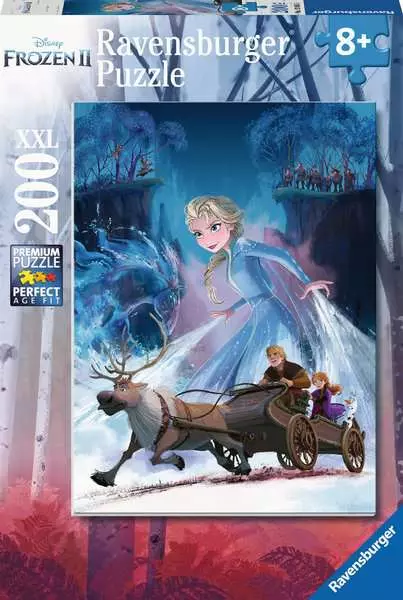 Disney Frozen 2: The Mysterious Forest - Children's Puzzle, 200 Pieces (XXL)