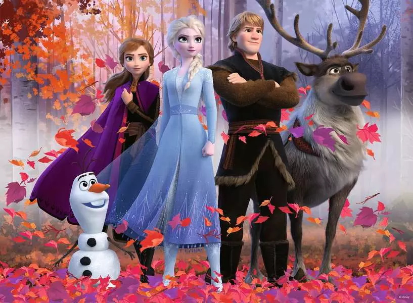 Disney Frozen 2: Magic of the Forest - Children's Puzzle, 100 Pieces (XXL)