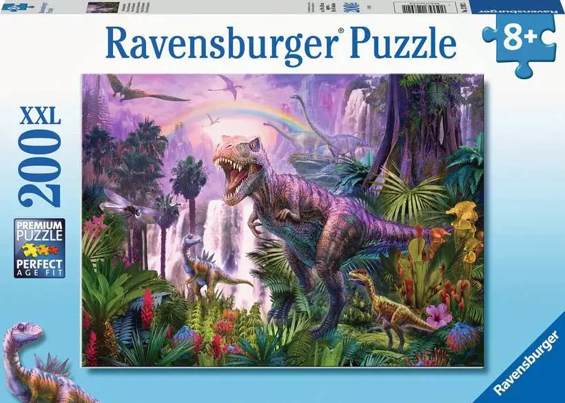 King of the Dinosaurs - Children's Puzzle, 200 Pieces (XXL)