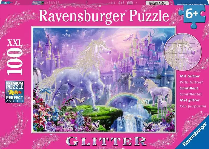 Unicorn Kingdom - Children's Puzzle, 100 Pieces (XXL)