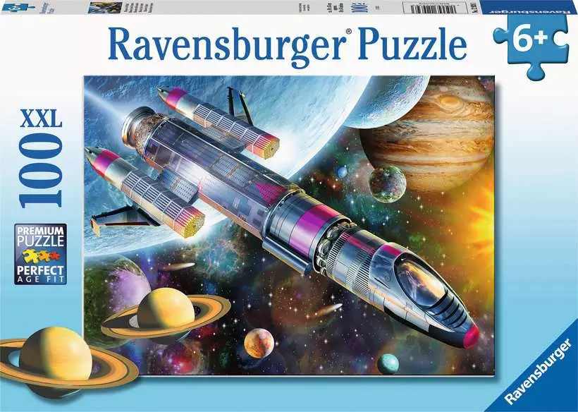 Mission in Space - Children's Puzzle, 100 Pieces (XXL)