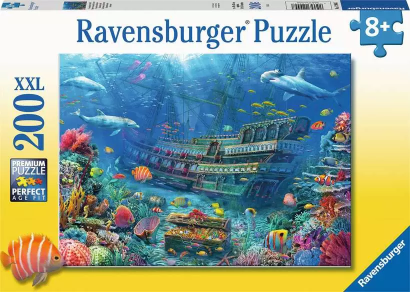 Underwater Discovery - Children's Puzzle, 200 Pieces (XXL)
