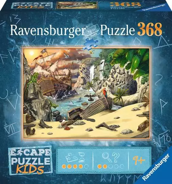 Pirate’s Peril - Escape Puzzle, 368 Pieces