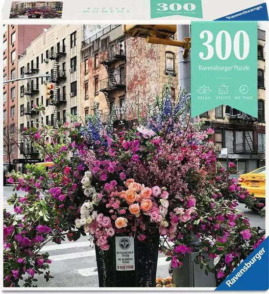 Flowers in New York - Puzzle Moment, 300 Pieces