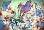 Hummingbird - Puzzle Moment, 300 Pieces