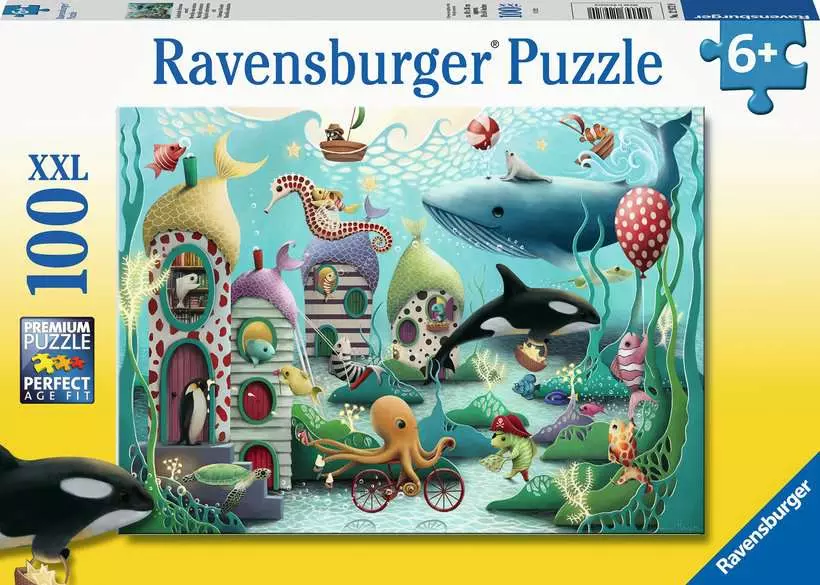 Underwater Wonders - Children's Puzzle, 100 Pieces (XXL)