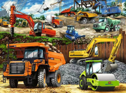 Construction Vehicles - Children's Puzzle, 100 Pieces (XXL)