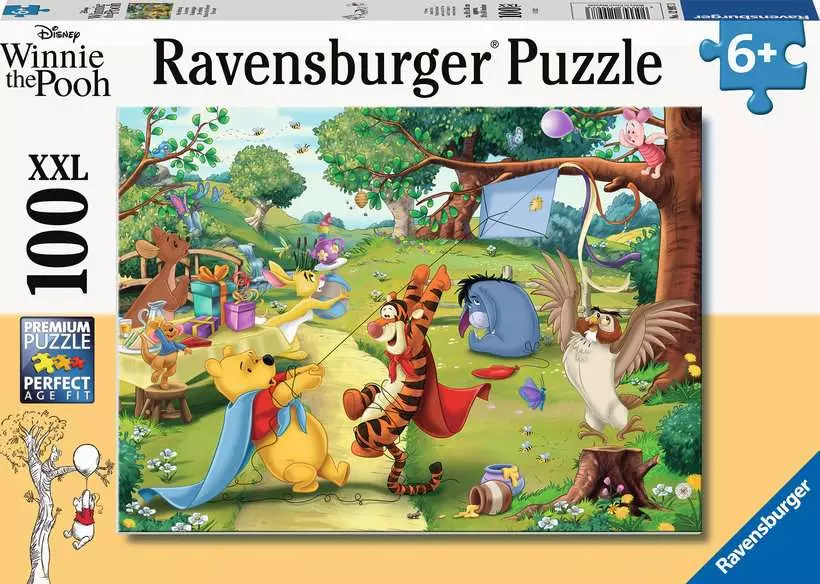 Disney Winnie the Pooh: Pooh to the Rescue - Children's Puzzle, 100 Pieces (XXL)