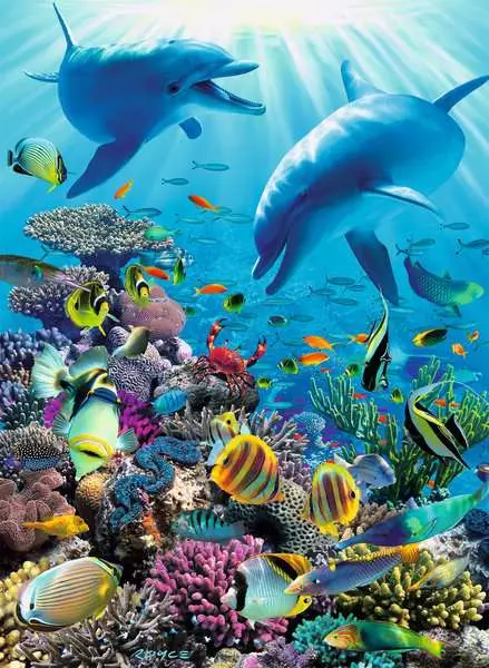 Underwater Adventure - Children's Puzzle, 300 Pieces (XXL)