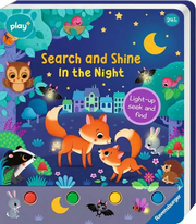 Play+ Search and Shine: In the Night - Board Book