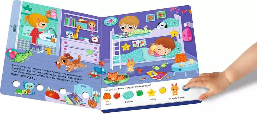 Play+ Search and Shine: In the Night - Board Book