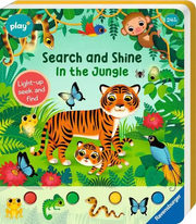 Play+ Search and Shine: In the Jungle - Board Book